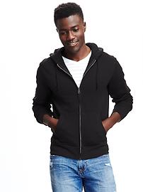 old navy black zip up hoodie