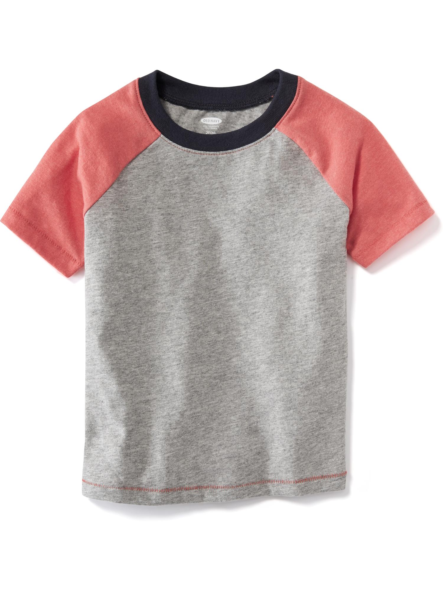 old navy toddler baseball tee