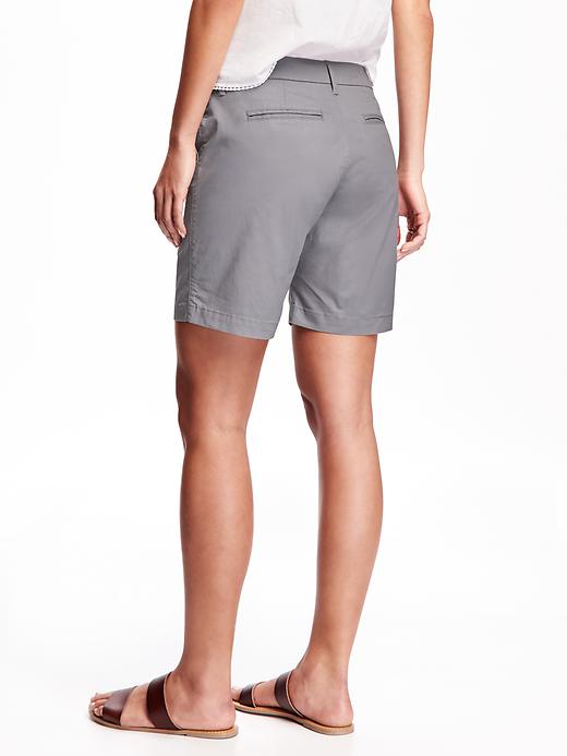 View large product image 2 of 2. Everyday Twill Shorts For Women - 7 inch inseam