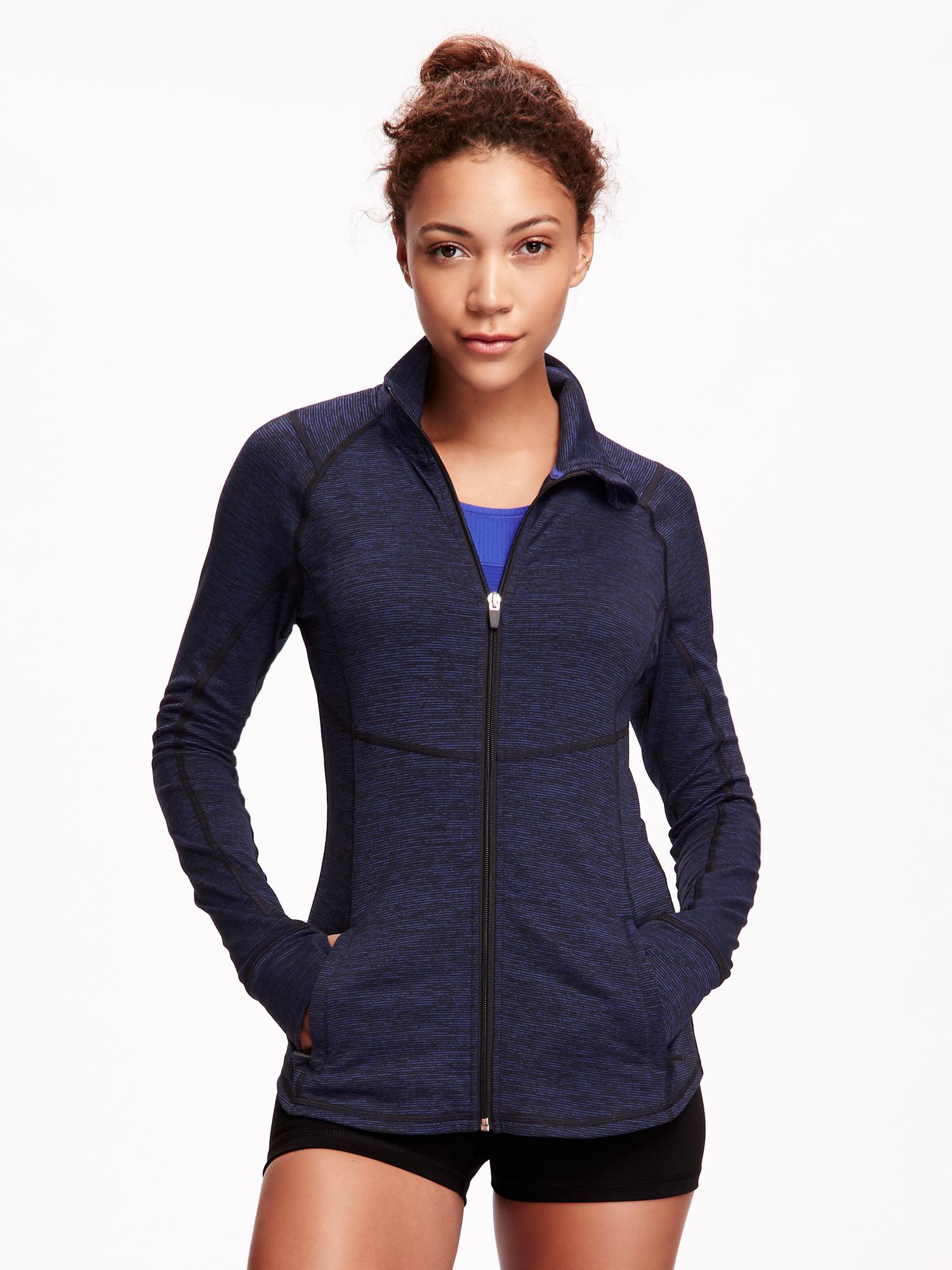 Go Dry Cool Compression Jacket For Women Old Navy