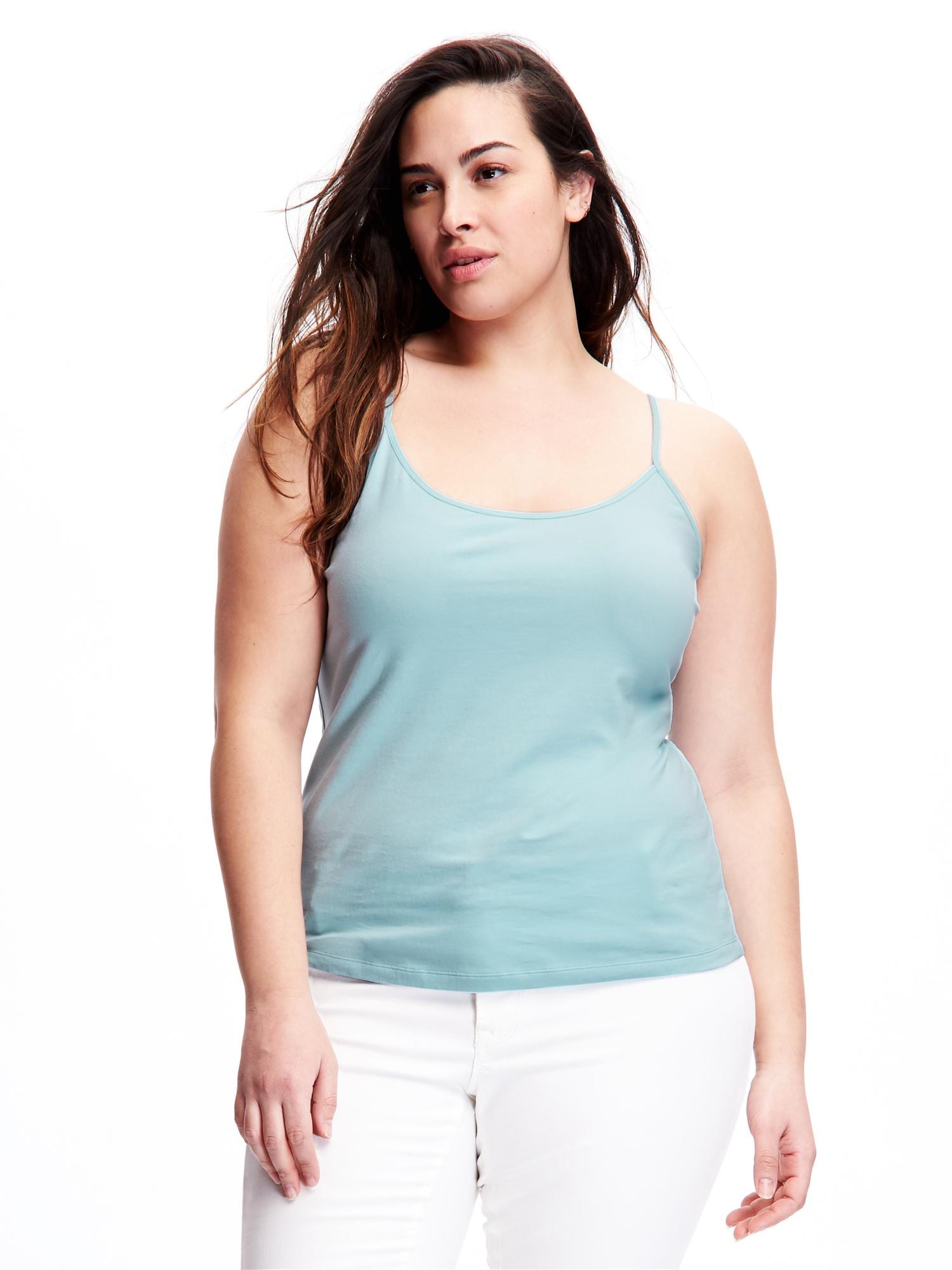 Spaghetti-Strap Plus-Size Cami