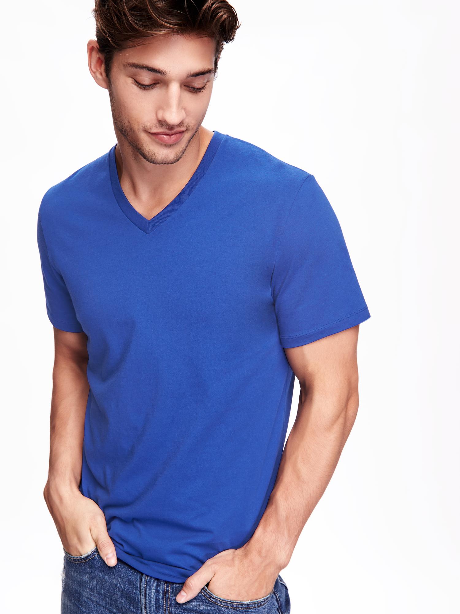 Soft-Washed V-Neck Tee for Men | Old Navy