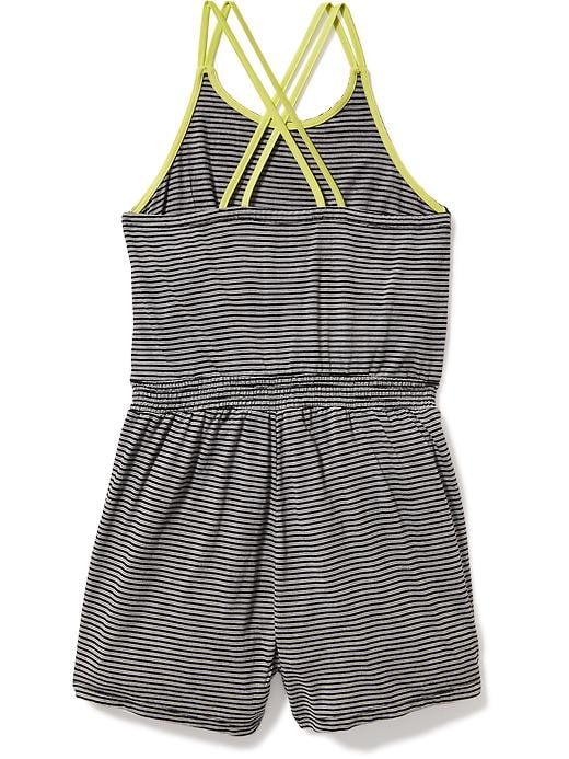 Strappy Criss-Cross Romper for Girls | Old Navy