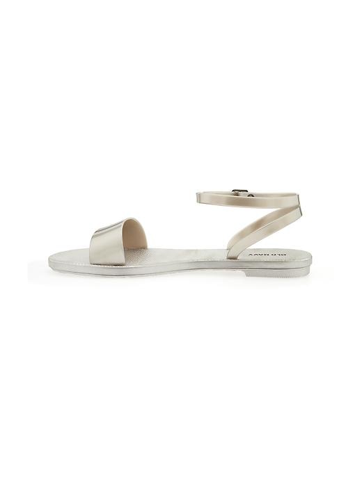 Image number 2 showing, Faux-Patent Ankle-Strap Sandals for Women