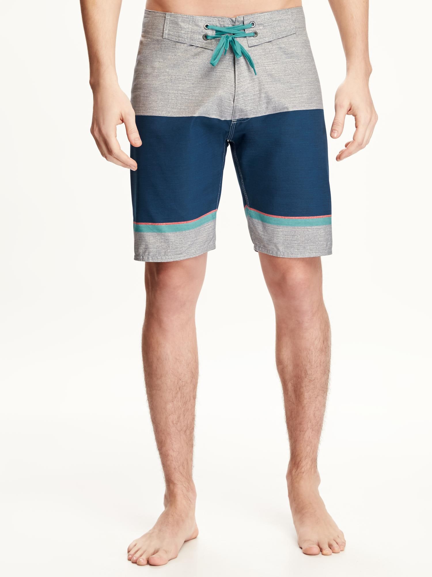 View large product image 1 of 1. Patterned Board Shorts for Men (9")