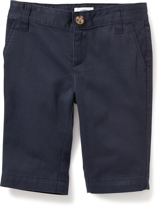 Uniform Skinny Bermudas for Girls Old Navy