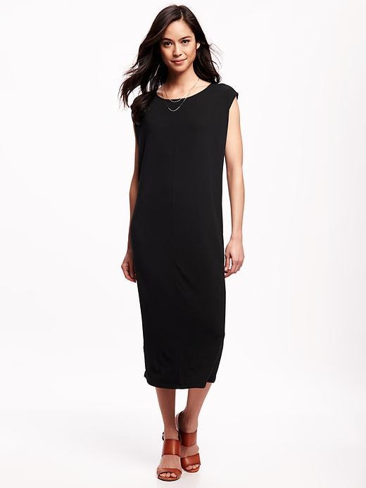 Cap-Sleeve Midi Dress for Women | Old Navy