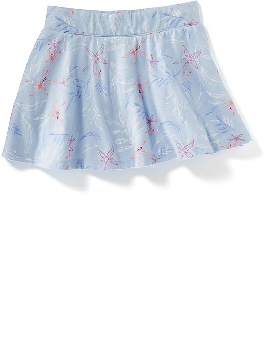View large product image 1 of 1. Floral-Print Skort for Toddler