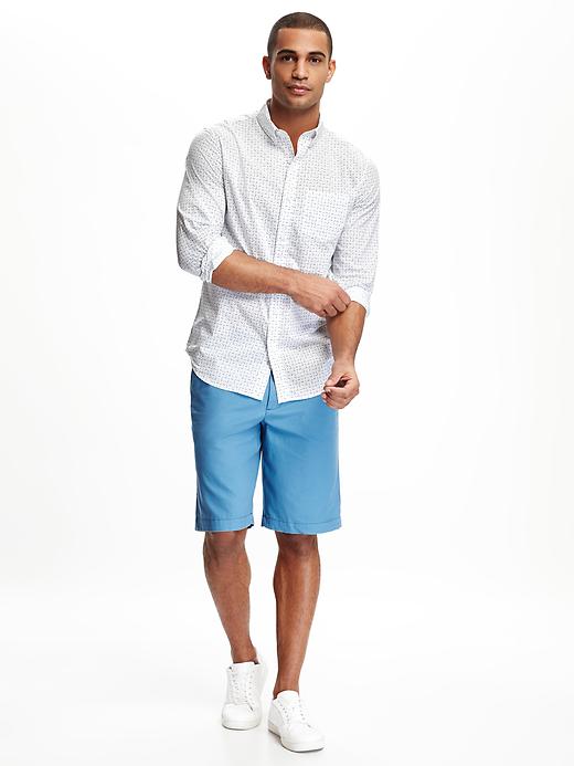 Slim-Fit Patterned Shirt for Men | Old Navy