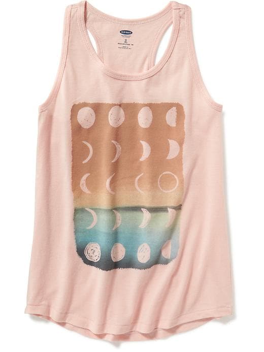Graphic Racerback Tank for Girls | Old Navy