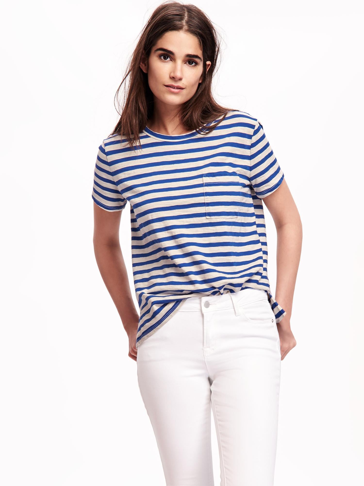 Boyfriend Pocket Tee for Women Old Navy