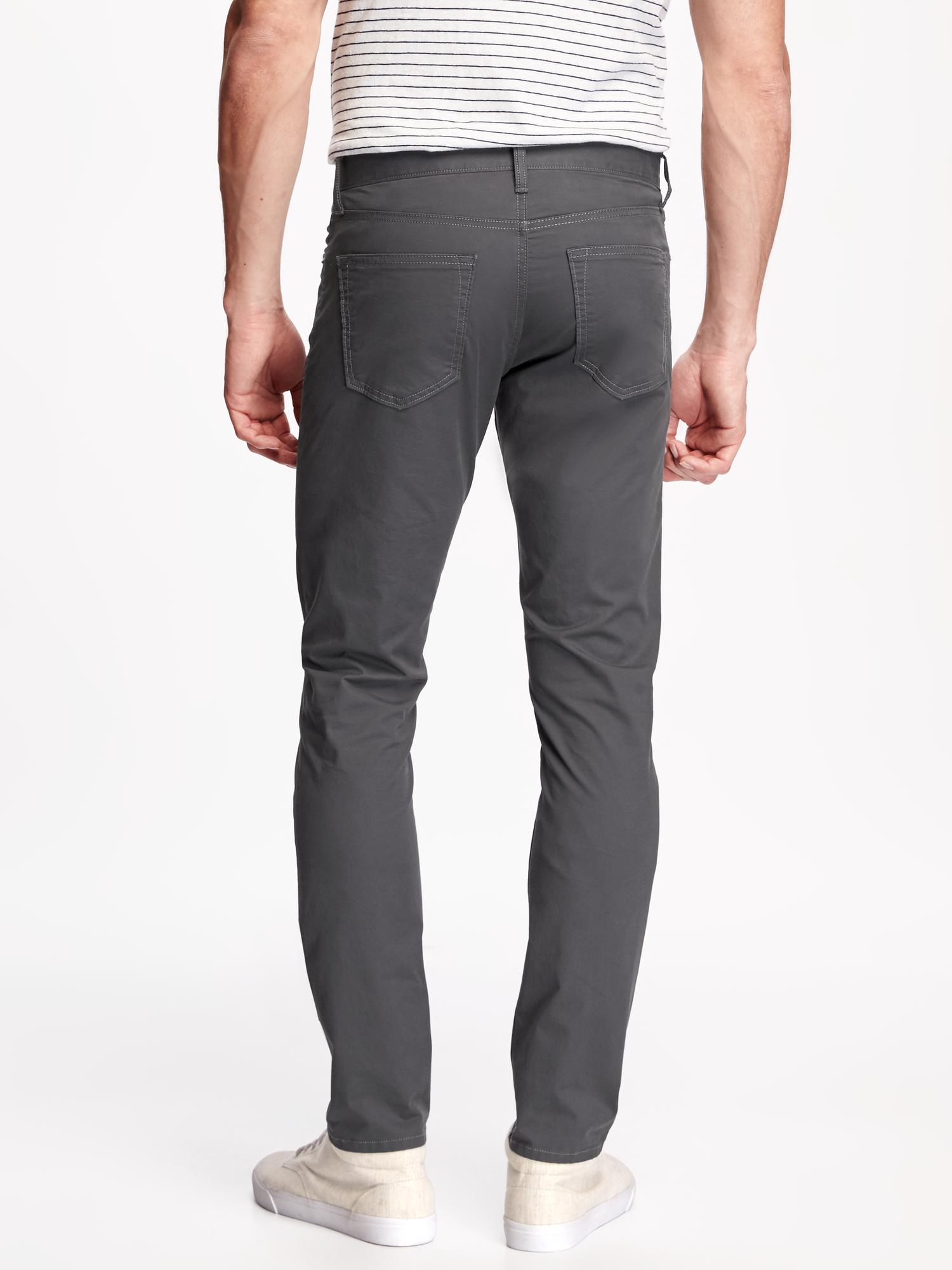 Skinny Twill Pants for Men | Old Navy