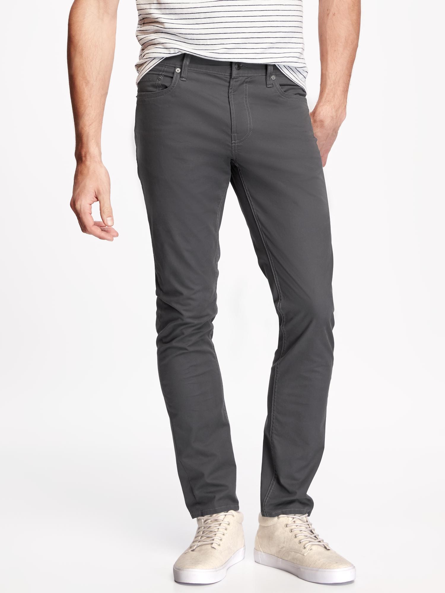 Skinny Twill Pants for Men | Old Navy