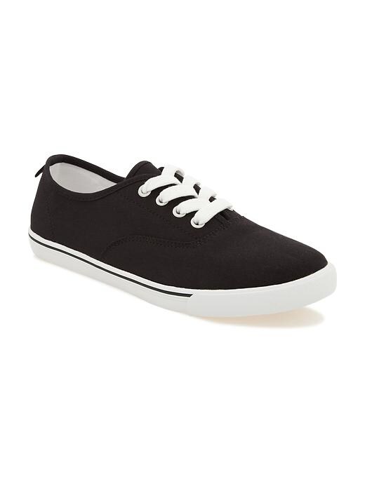 Uniform Canvas Sneakers for Girls | Old Navy