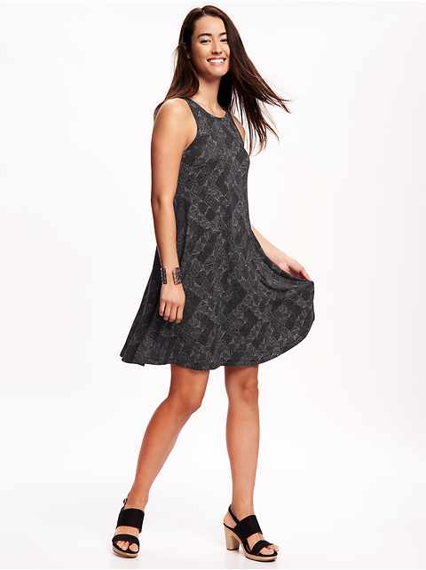 fleur du mal bondage knit flare mini dress Black Knit Flared Mini Skirt