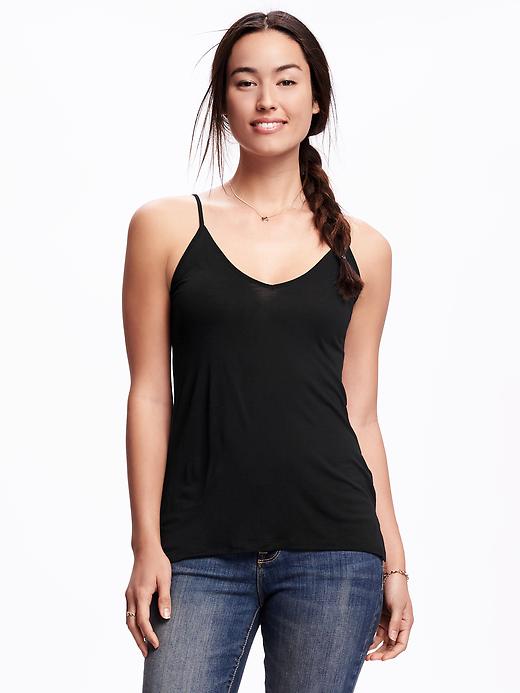 View large product image 1 of 1. Relaxed V-Neck Cami for Women