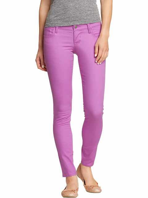 old navy purple jeans