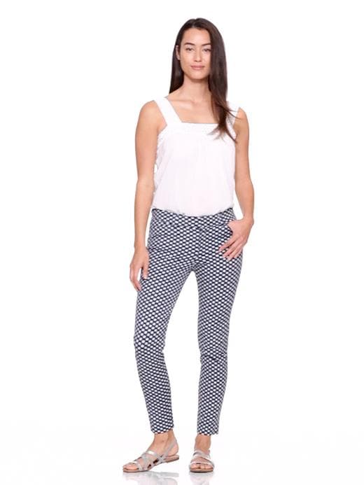 Old Navy Mid-Rise Built-In Sculpt Ponte-Knit Pixie Ankle Pants for