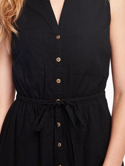 Image number 4 showing, Button-Down Shirt Dress for Women