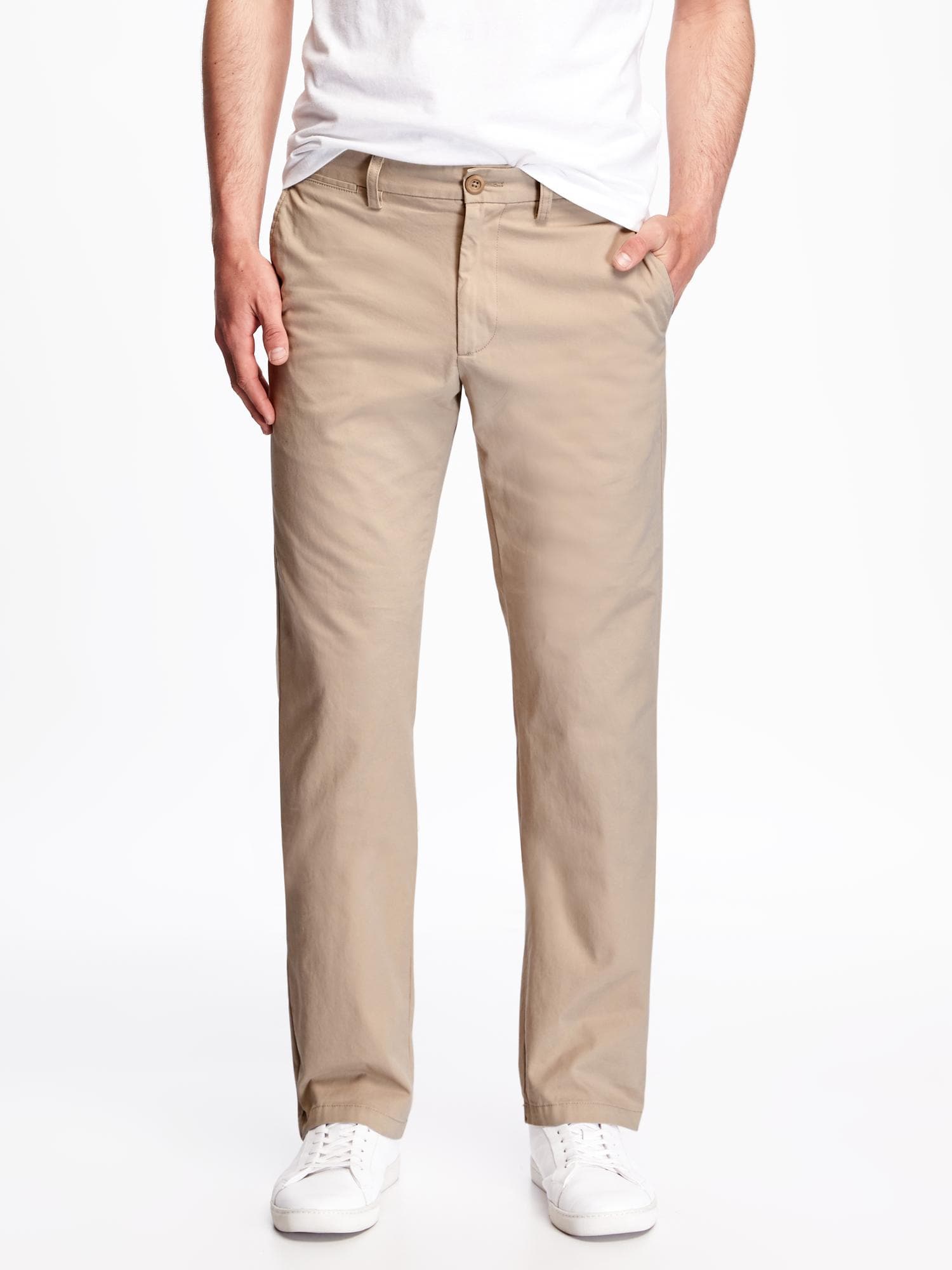 Ultimate Khakis Plain Front Twill