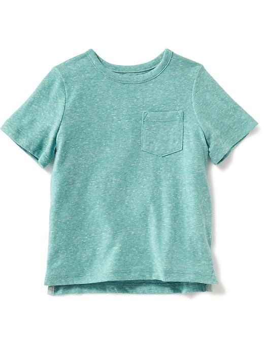 View large product image 1 of 1. Slub-Knit Pocket Tee for Toddler