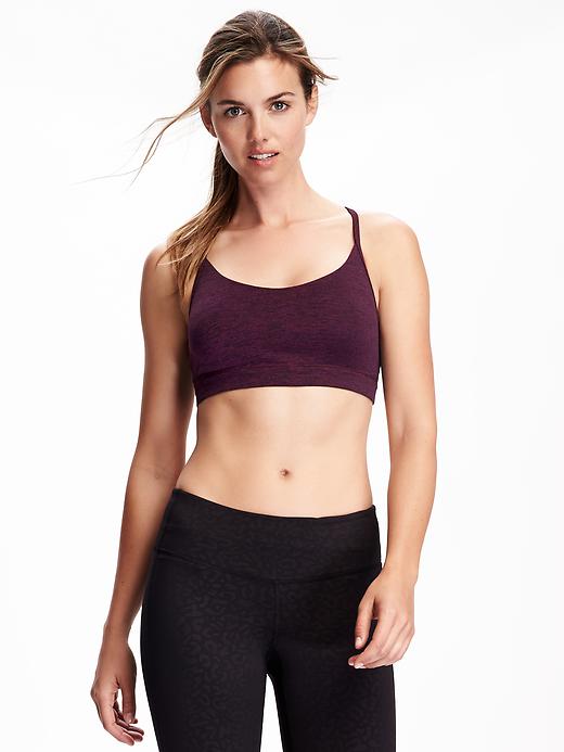 Image number 1 showing, Light Support Strappy Cami Sports Bra for Women