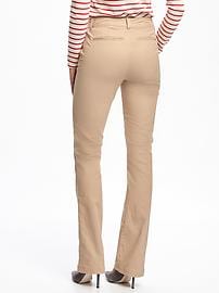 women's boot cut khakis