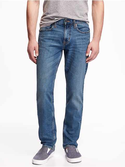 mens navy slim fit jeans