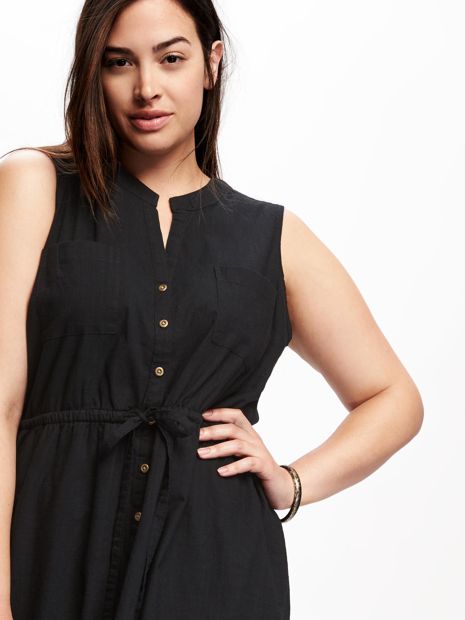 ButtonDown PlusSize Shirt Dress Old Navy