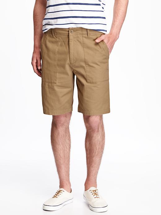 View large product image 1 of 1. Ripstop Utility Shorts for Men (10")