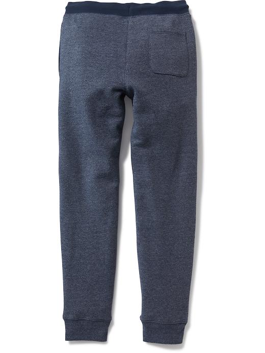 View large product image 2 of 2. Fleece Drawstring Joggers For Boys