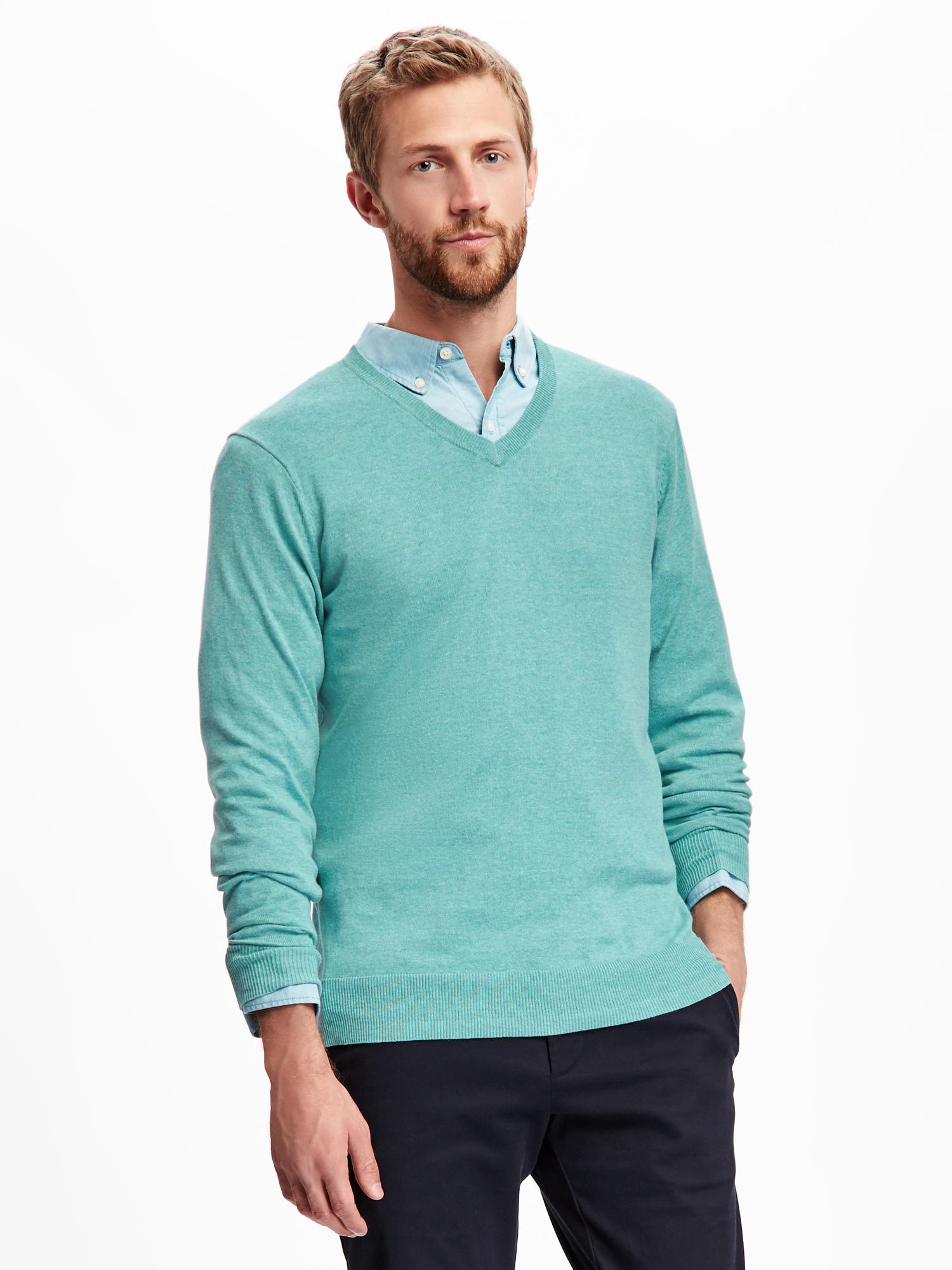 VNeck Sweater for Men Old Navy