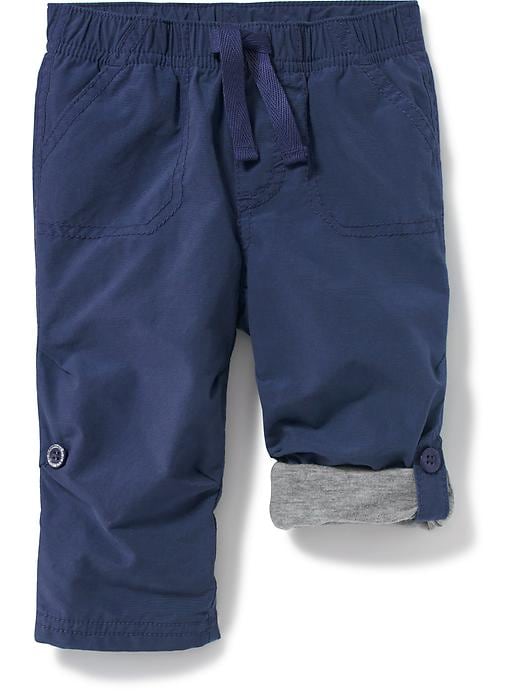 View large product image 1 of 1. Jersey-Lined Pants for Baby