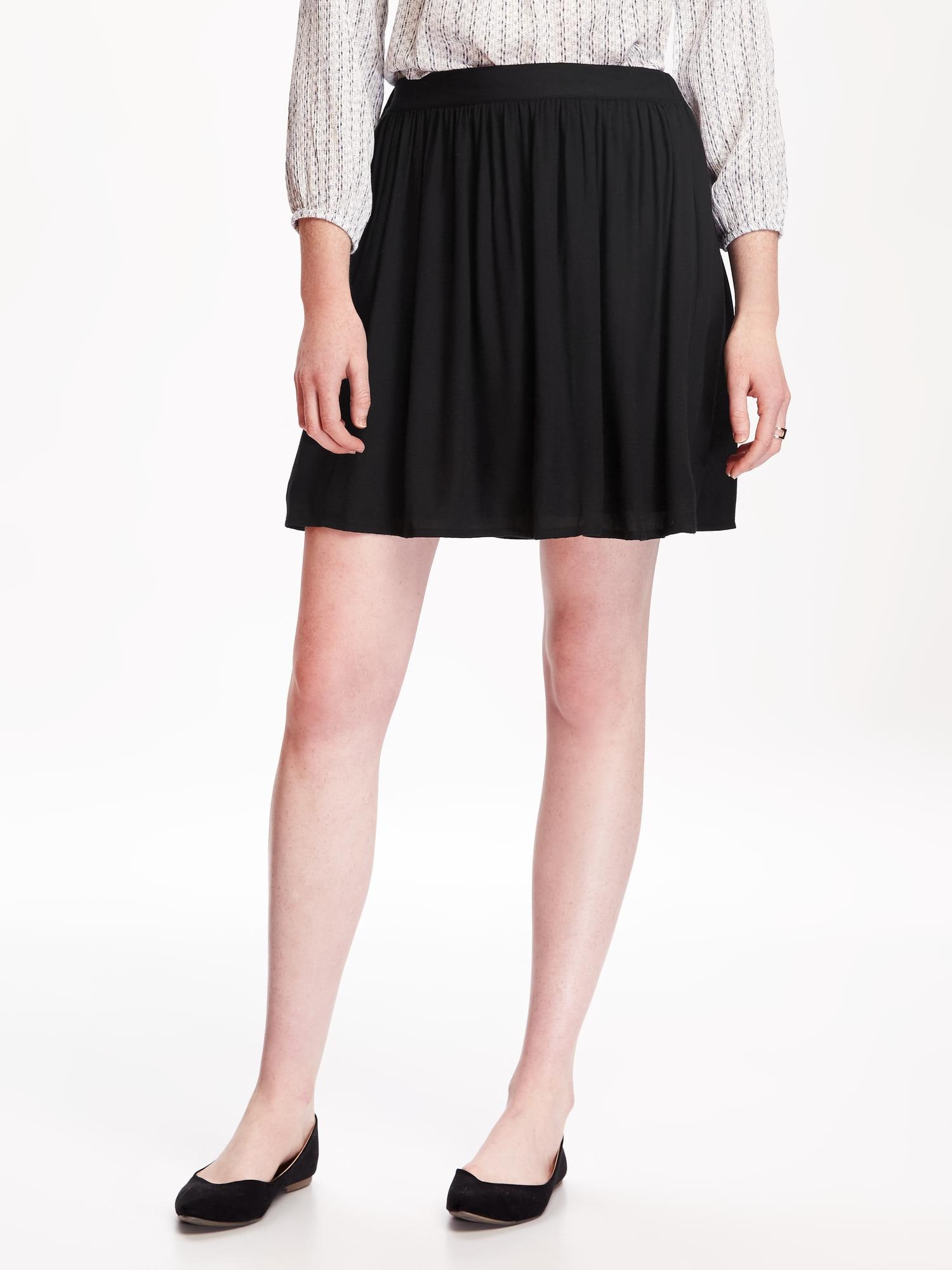 Oldnavy Fit & Flare Drapey Skirt for Women