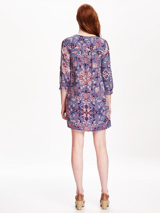 Image number 2 showing, Printed Boho Shift for Women
