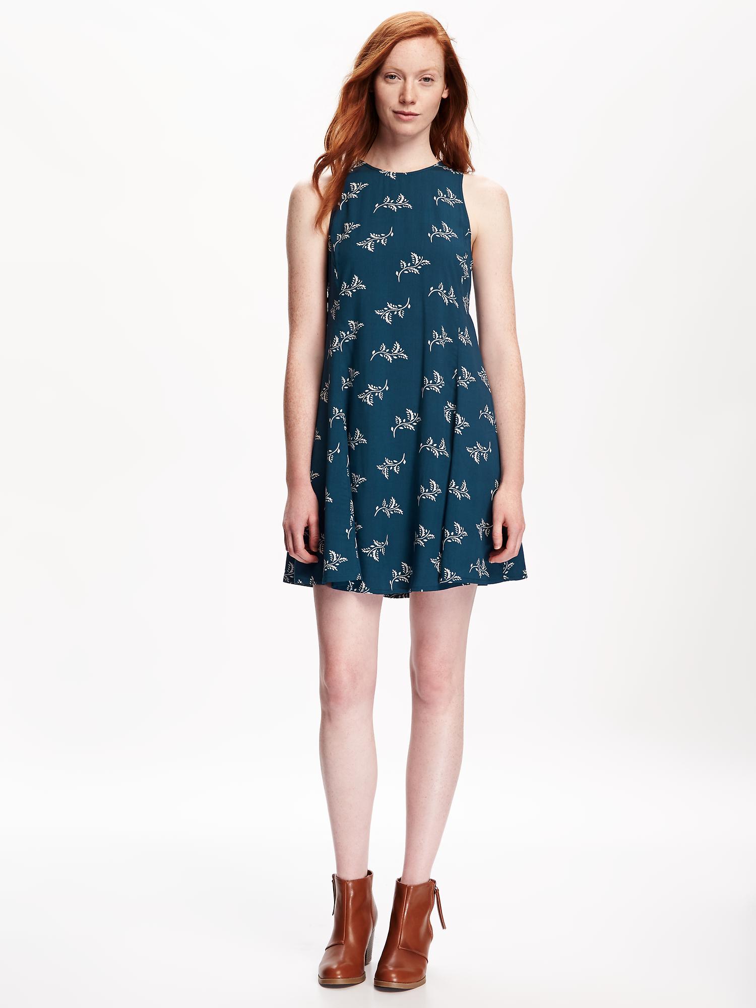 Old navy sleeveless outlet swing dress