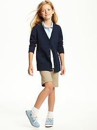 View large product image 3 of 3. School Uniform Bermudas for Girls