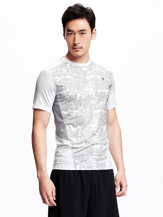 Image number 1 showing, Go-Dry Base-Layer Tee for Men