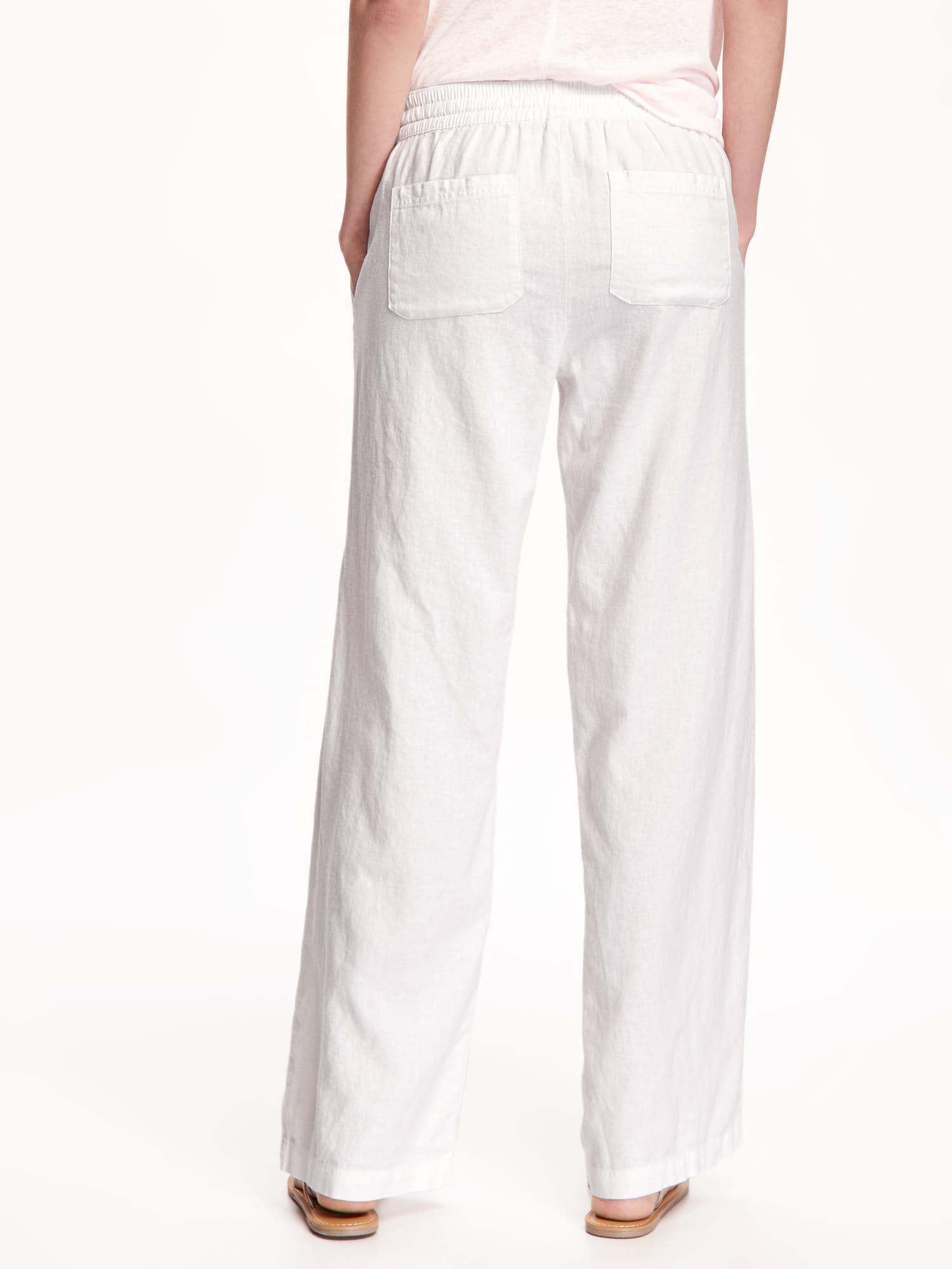 old navy womens white pants