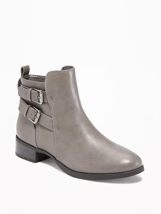 View large product image 1 of 3. Moto Ankle Boots for Women