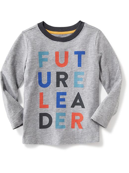 View large product image 1 of 1. Graphic Crew-Neck Tee for Toddler