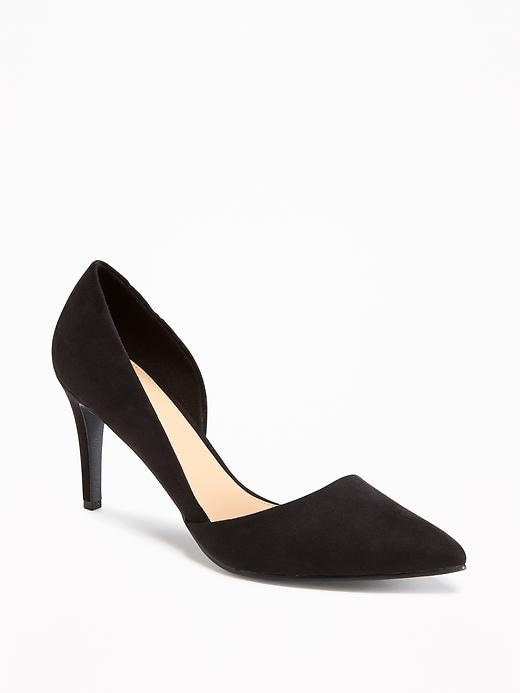 View large product image 1 of 3. High-Heel D'Orsay Pumps for Women