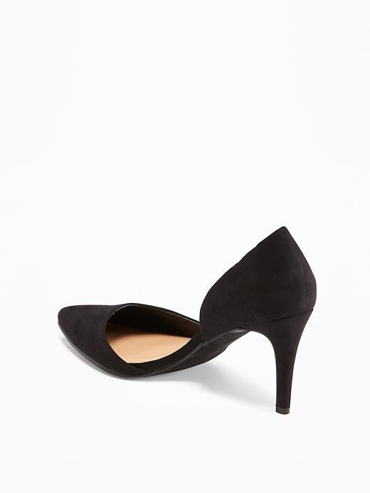 View large product image 2 of 3. High-Heel D'Orsay Pumps for Women