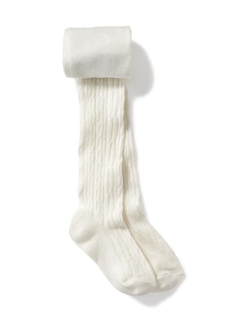 View large product image 1 of 1. Cable-Knit Tights for Toddler & Baby