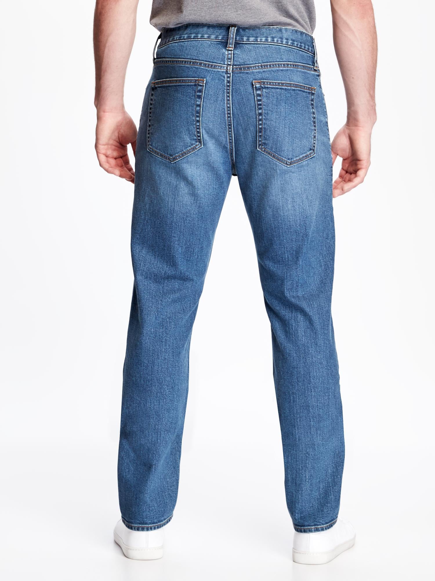 Athletic fit jeans old on sale navy