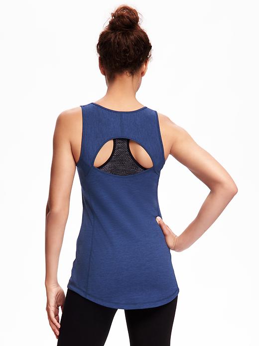 Image number 1 showing, Go-Dry Keyhole-Back Tank for Women