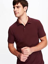View large product image 4 of 5. Pique Polo for Men