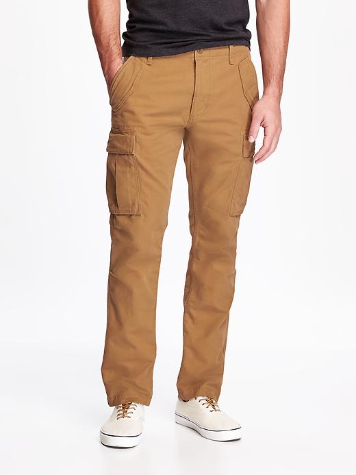View large product image 1 of 1. Canvas Cargos for Men