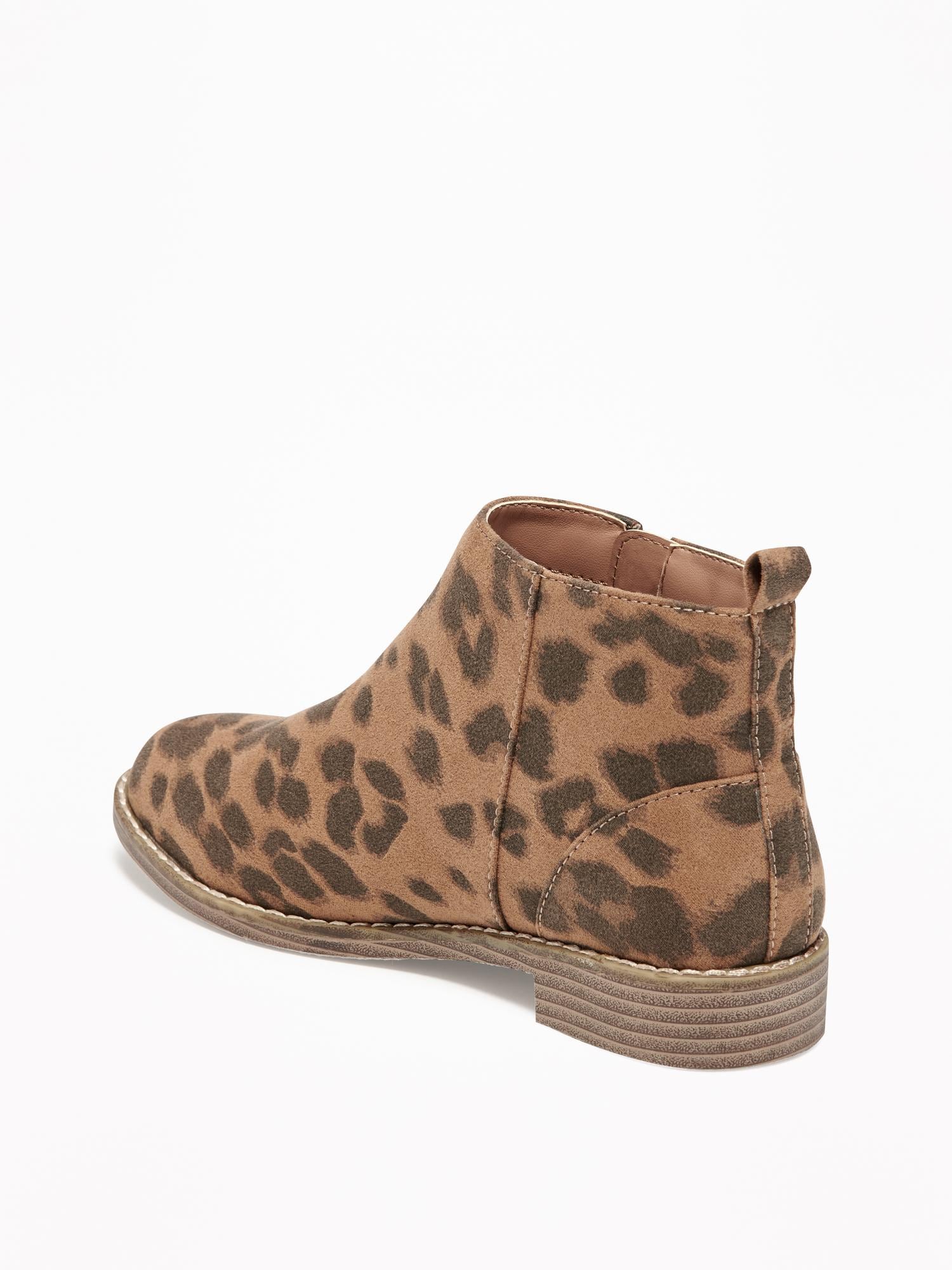 Old navy 2024 leopard booties