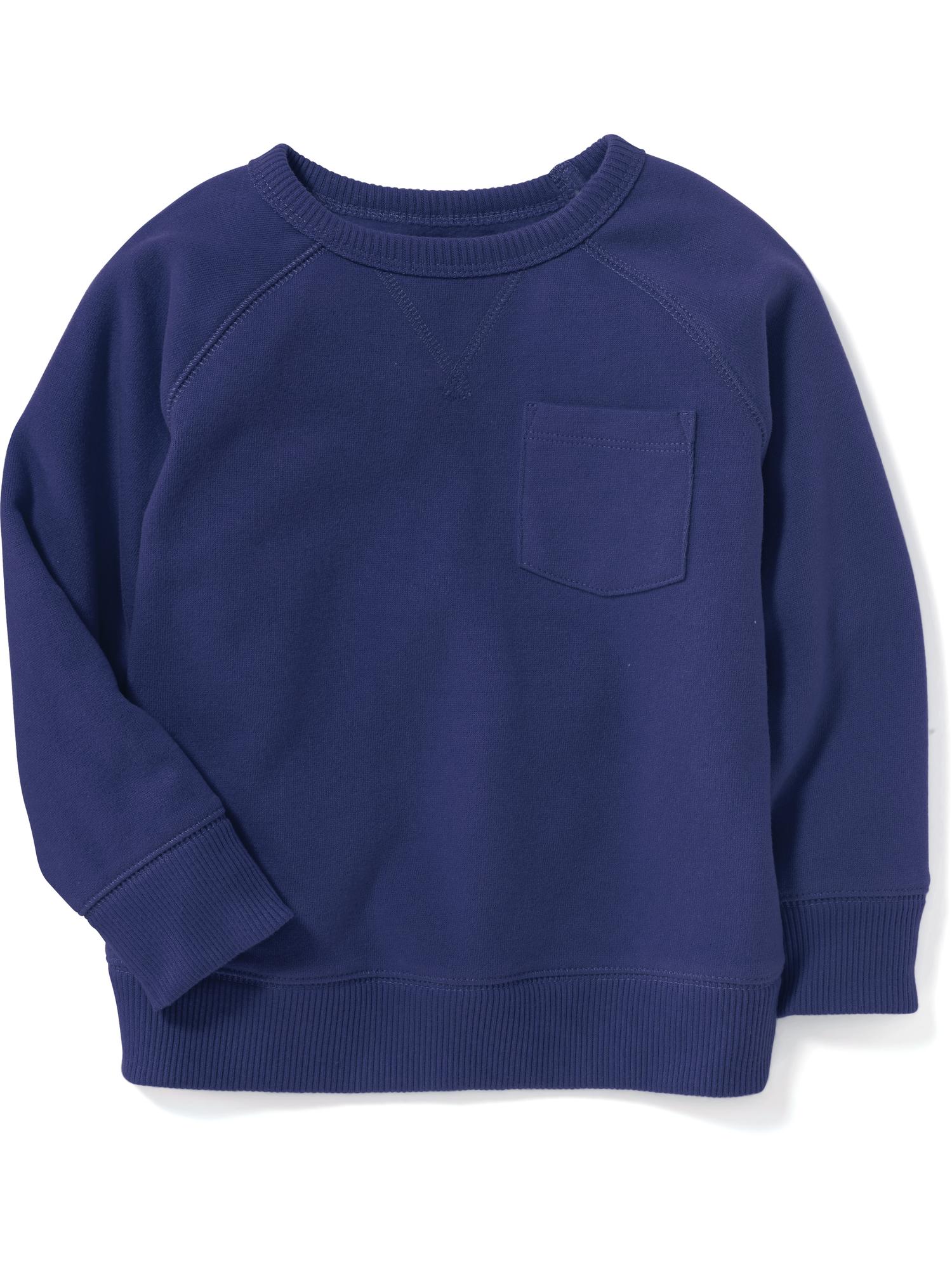 Crew-Neck Fleece Sweatshirt for Toddler | Old Navy